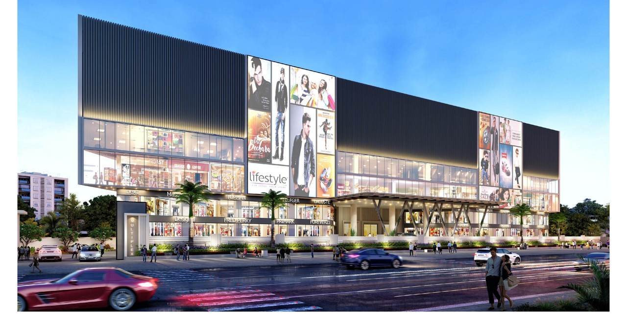 Proposed Tamra Mall and multiplex facade at the Tamra Asteria gate
